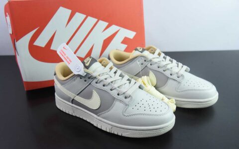 耐克Nike SB Dunk Low淡灰色SB低帮休闲板鞋纯原版本 货号：IB4503-072