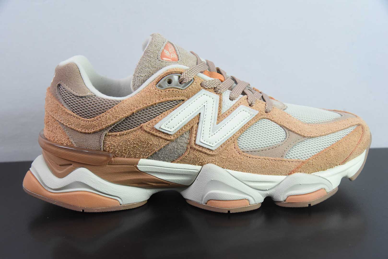 新百伦New Balance Joe Freshgoods x New Balance NB9060联名款卡其棕复古休闲运动慢跑鞋纯原版本 货号：U9060WCW