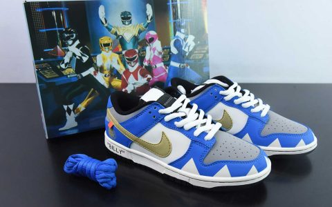 耐克Nike SB Dunk Low 恐龙战队联名系列三角龙配色SB低帮休闲运动滑板板鞋纯原版本 货号：ZZ1998-007
