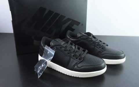 乔丹Air Jordan AJ1 Low AJ1乔1黑白低帮复古文化篮球鞋纯原版本 货号：848775-005