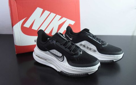 耐克Nike Pegasus Premium Airscape 超级飞马黑白网面气垫低帮跑步鞋纯原版本 货号：HQ2592-008
