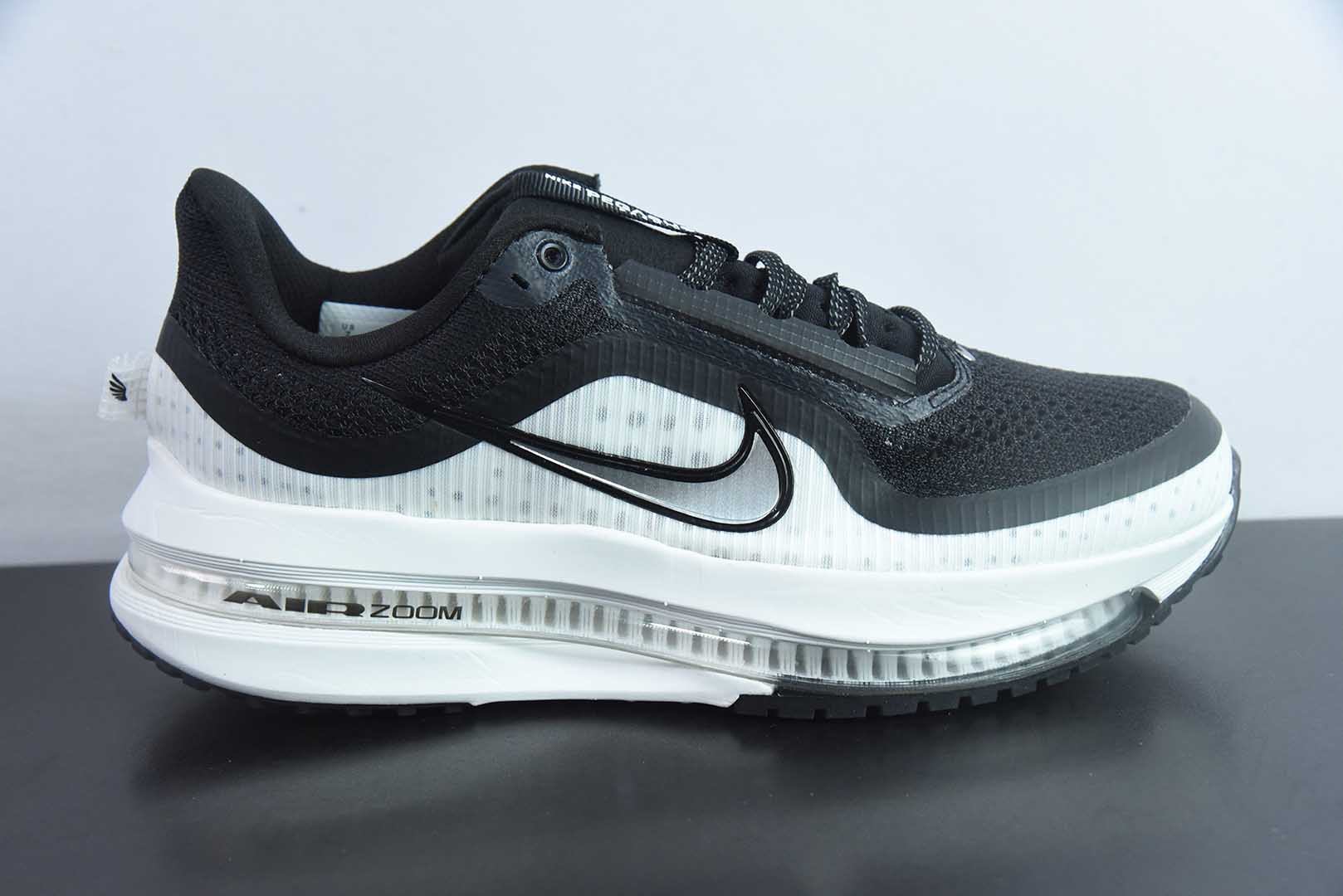 耐克Nike Pegasus Premium Airscape 超级飞马黑白网面气垫低帮跑步鞋纯原版本 货号：HQ2592-008