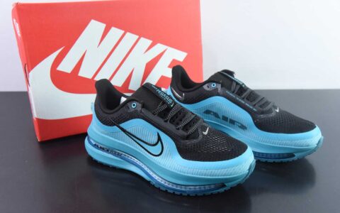 耐克Nike Pegasus Premium Airscape耐克黑蓝网面全掌气垫缓震跑鞋纯原版本 货号：HQ2592-006