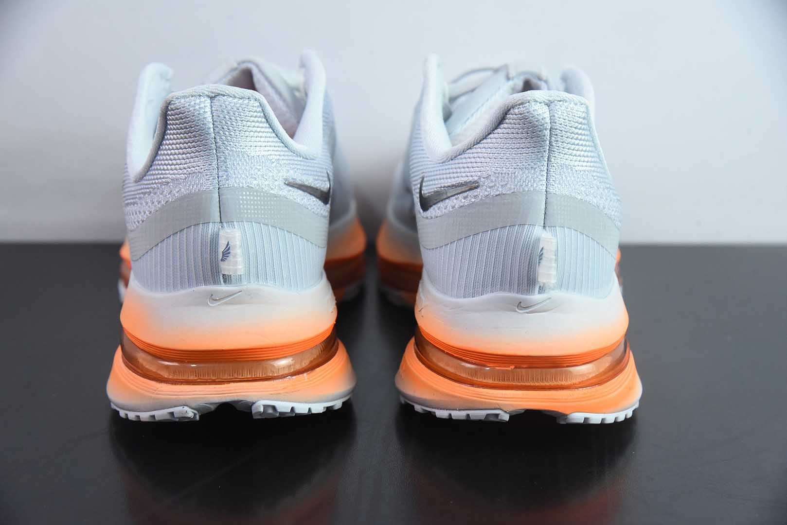耐克 Nike Air Zoom Pegasus Premium 耐克灰蓝橙网面全掌气垫缓震跑鞋纯原版本 货号：HQ2592-002