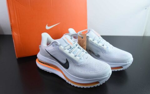 耐克Nike Air Zoom Pegasus Premium耐克米白橙网面全掌气垫缓震跑鞋纯原版本 货号：HQ2592 - 002