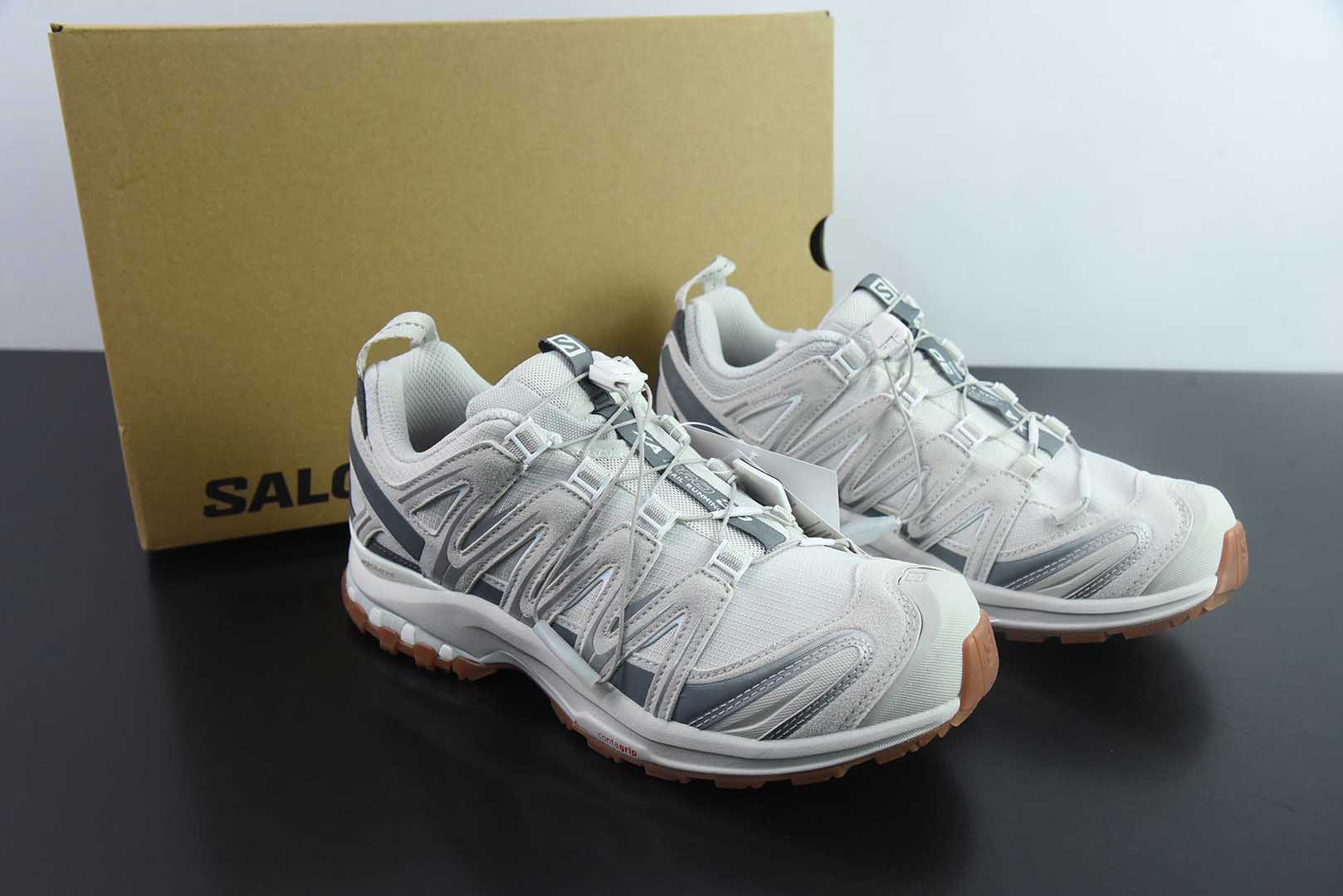 萨洛蒙 Salomon XA PRO 3D Suede 羽毛灰户外轻便机能鞋潮流越野机能户外休闲运动跑步鞋纯原版本 货号：472436