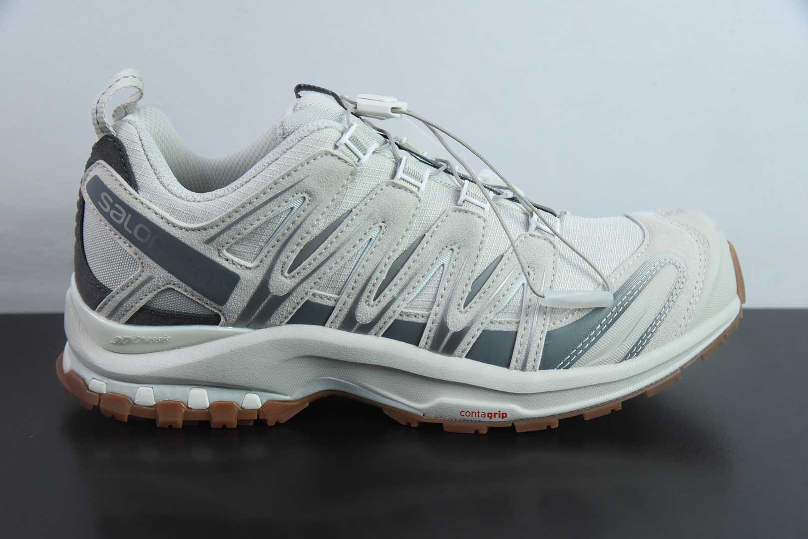 萨洛蒙 Salomon XA PRO 3D Suede 羽毛灰户外轻便机能鞋潮流越野机能户外休闲运动跑步鞋纯原版本 货号：472436