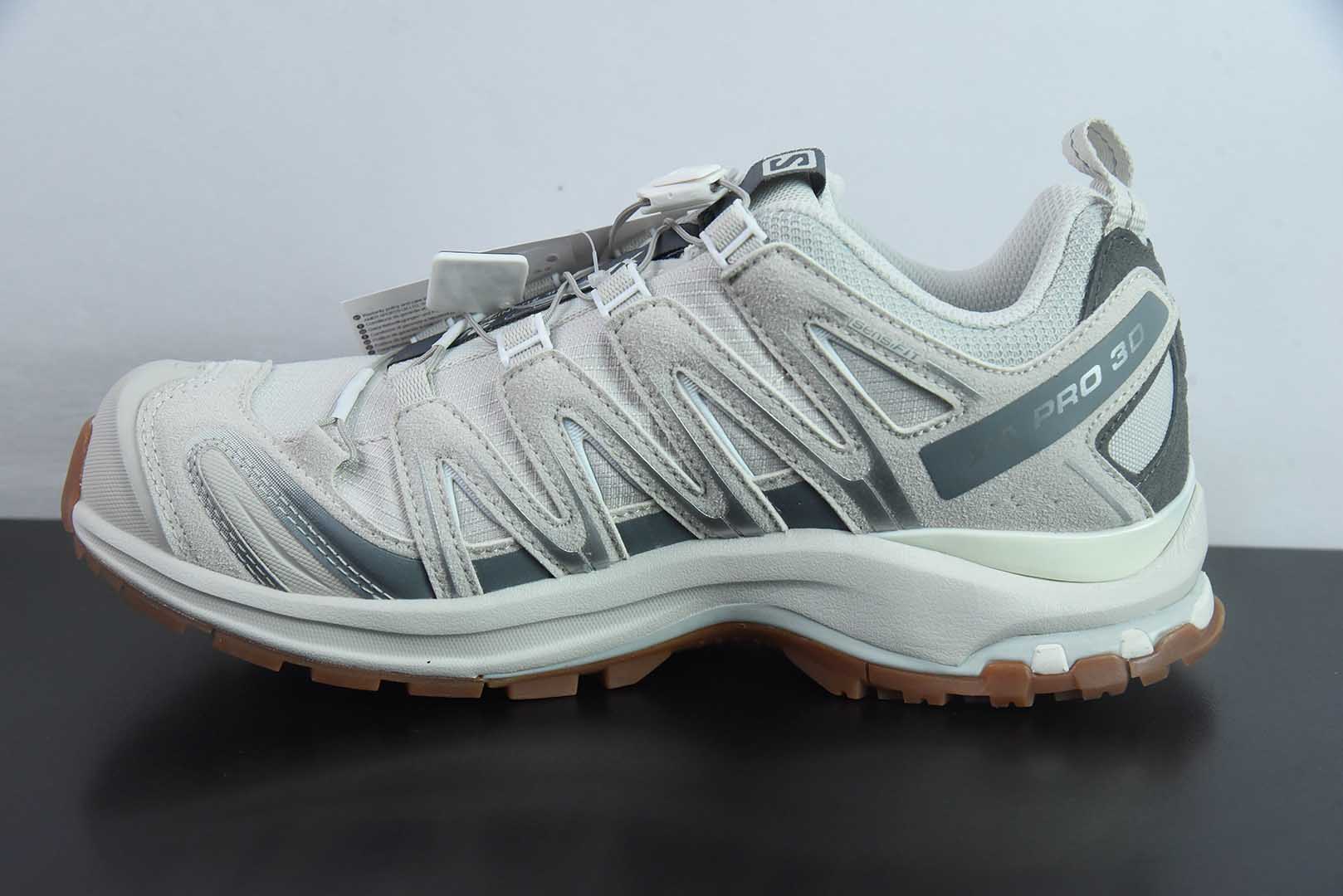 萨洛蒙 Salomon XA PRO 3D Suede 羽毛灰户外轻便机能鞋潮流越野机能户外休闲运动跑步鞋纯原版本 货号：472436