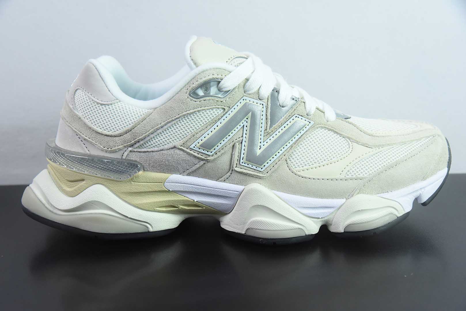新百伦Joe Freshgoods x New Balance NB9060联名款米白灰复古休闲运动慢跑鞋纯原版本 货号：U9060WHT