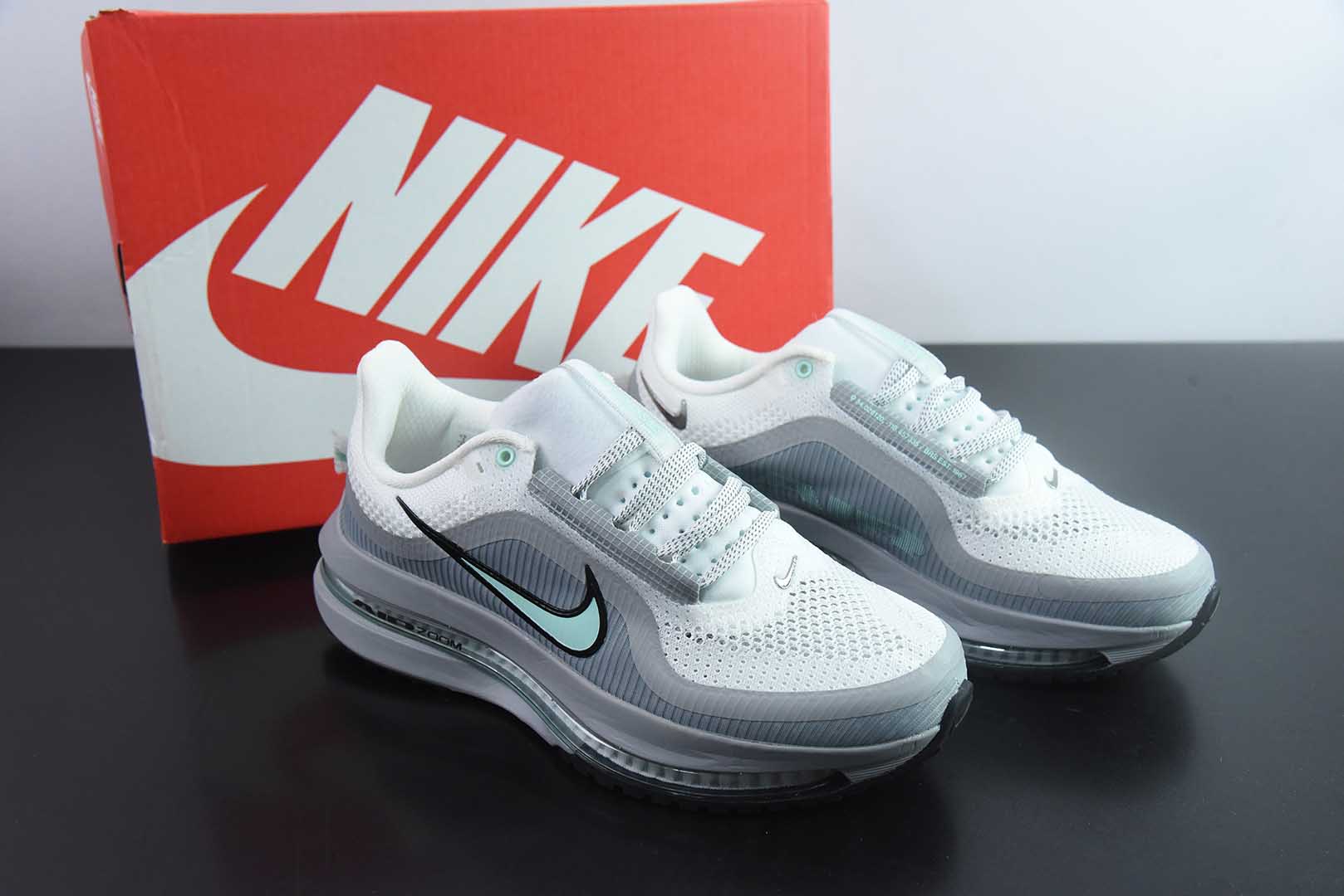 耐克Nike Air Zoom Pegasus Premium超级飞马灰白网面全掌气垫跑鞋纯原版本 货号：HQ2592-107