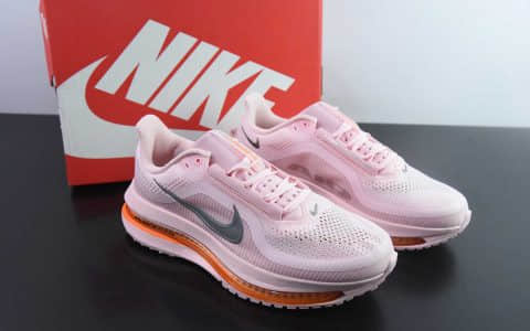 耐克Nike Air Zoom Pegasus Premium超级飞马粉橘灰勾网面全掌气垫跑鞋纯原版本 货号：HQ2592-601