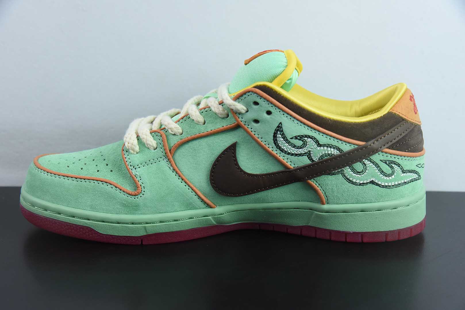 耐克Nike SB Dunk Low  Shenron  黑人月SB低帮运动休闲板鞋纯原版本 货号：HF3058-300