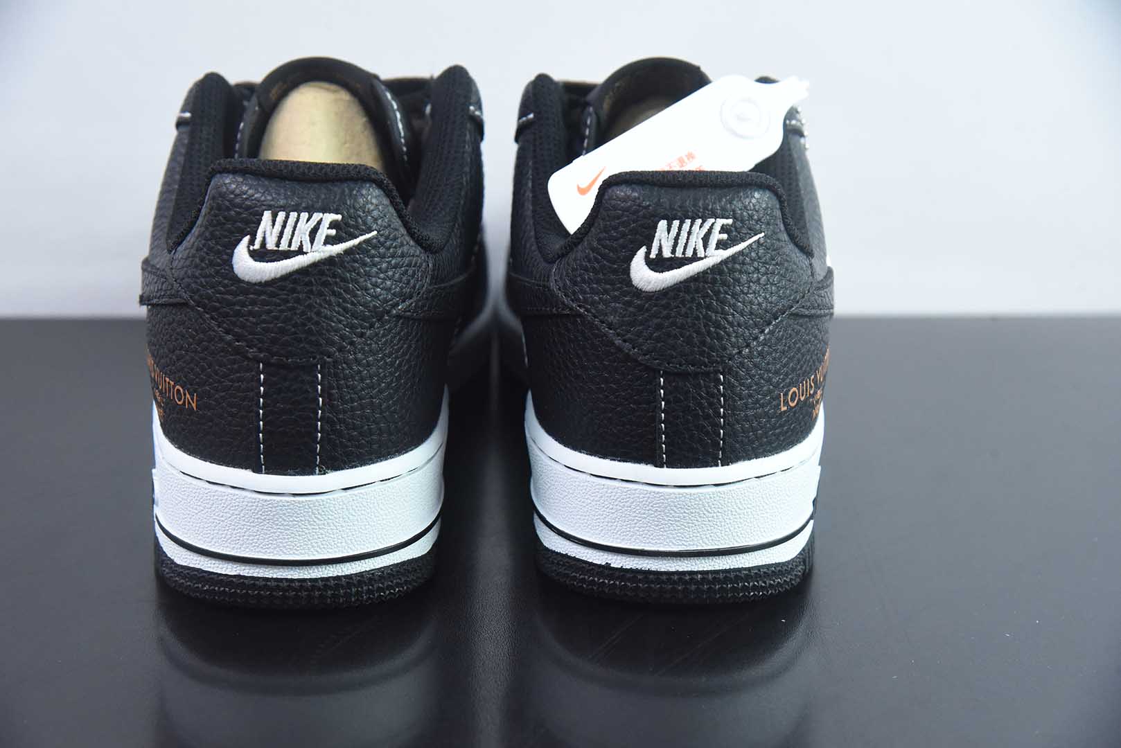 耐克Nike Air Force 1 '07 Low “LV联名经典黑棕”空军一号低帮休息板鞋纯原版本 货号：CZ3986-002