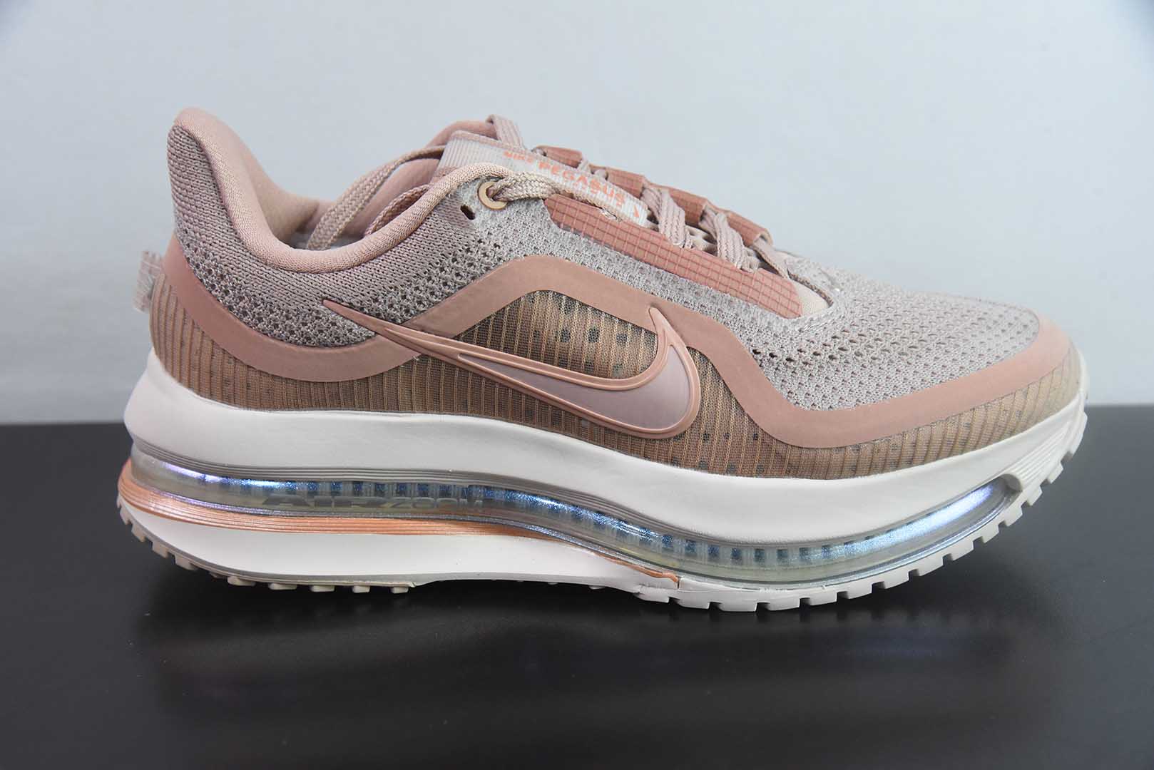 耐克Nike Pegasus Premium超级飞马肉粉色全掌纤维气垫网面跑步鞋纯原版本 货号:HQ2593-603