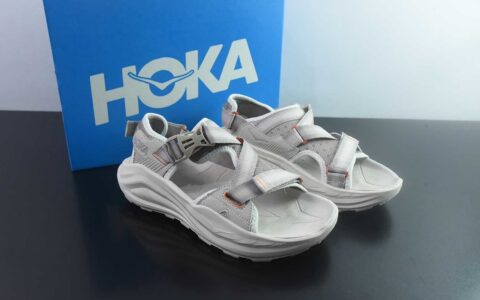 HOKA ONE ONE Infini Hike TC 沙滩凉鞋 灰色 货号：1162590/PCC 纯原版本 主图