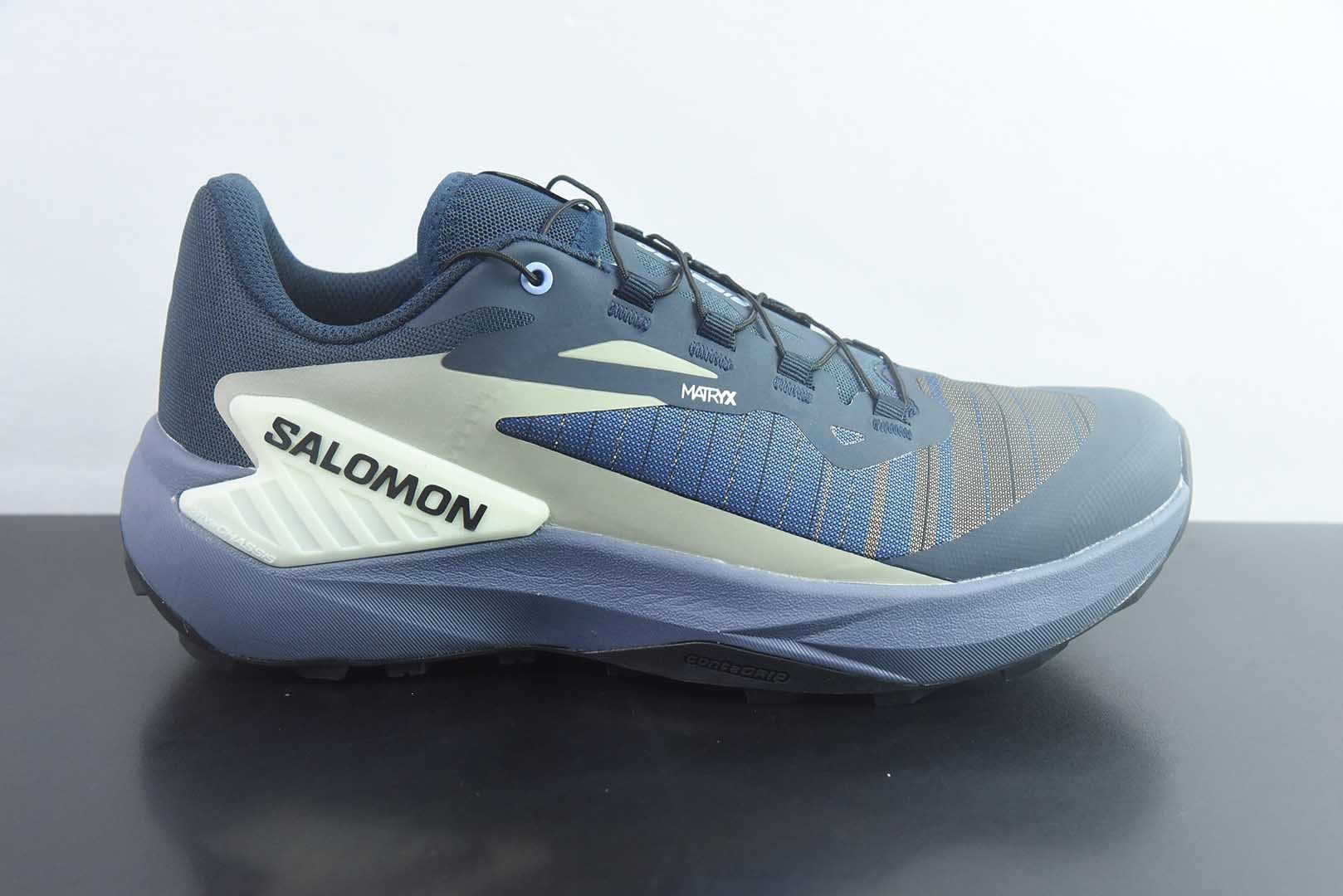 SALOMON萨洛蒙 GENESIS 时尚休闲运动男子越野跑鞋 官方 纯原版本 货号：474432 实拍细节图