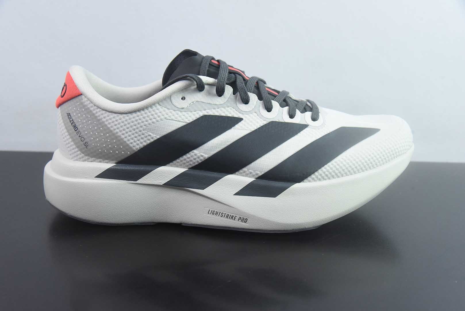 阿迪达斯 Adidas Adizero Evo SL 阿迪超轻透气缓震跑鞋 纯原版本 货号:KJ3670 实拍细节图