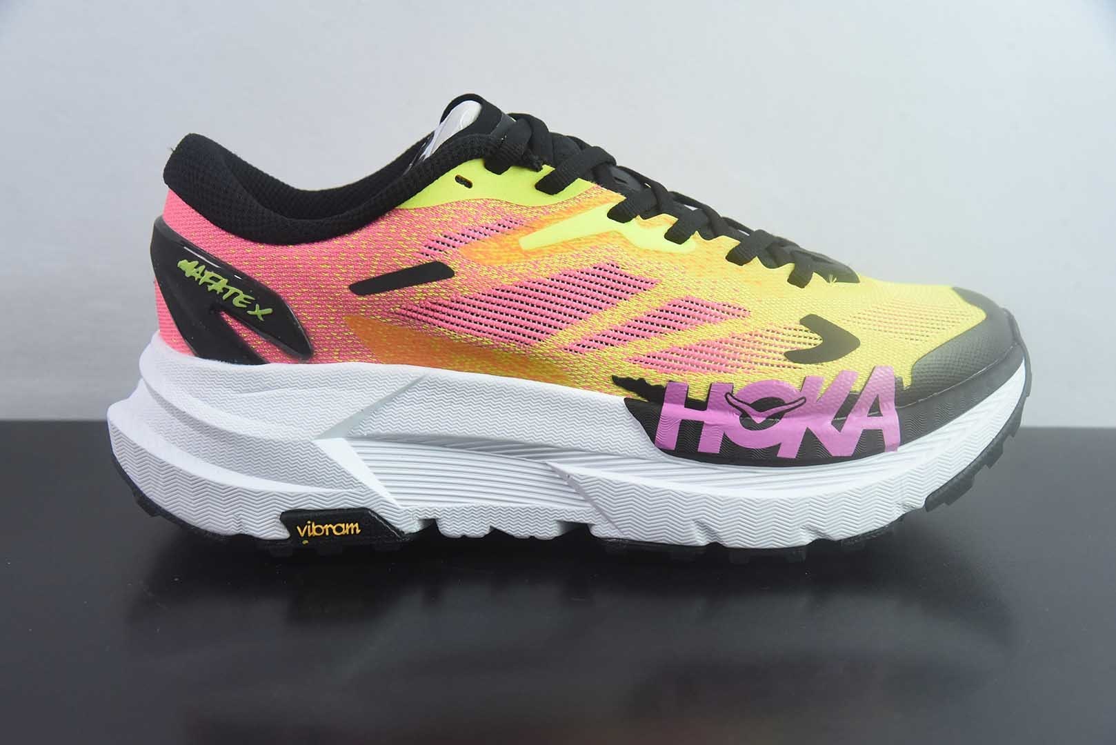Hoka Mafate X 马法特厚底轻量山地跑步鞋 低帮专业越野跑步鞋 实拍首发 纯原版本 货号：1161990 实拍细节图