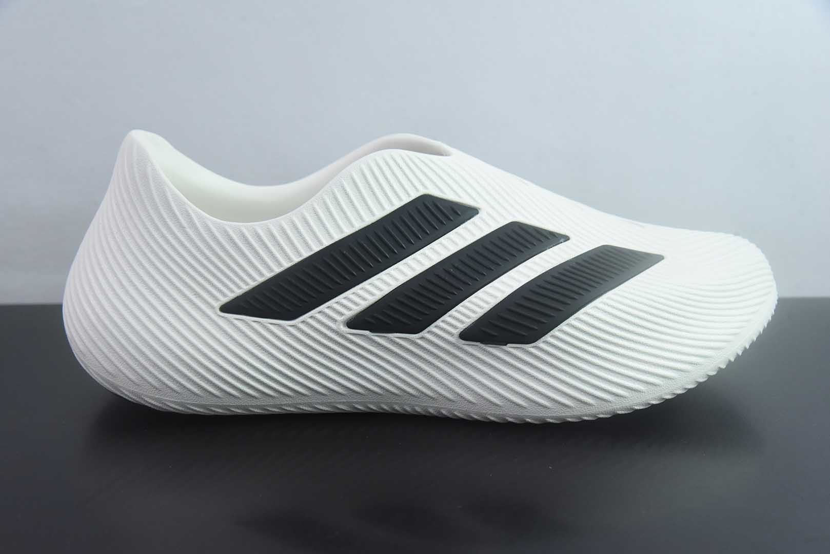阿迪达斯 adidas Purechill 舒适贴合 生活休闲鞋 男女同款 货号:白黑KI0066纯原版本 实拍细节图