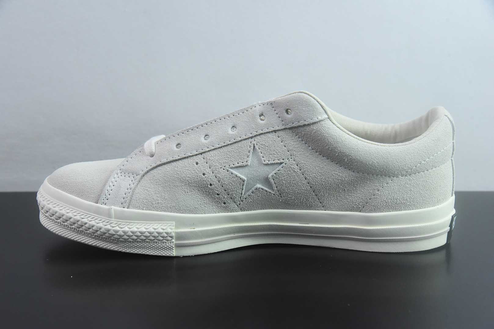 Awake NY x 匡威 Converse One Star Pro  货号：货号：货号：A07144C 米白 纯原版本 实拍细节图