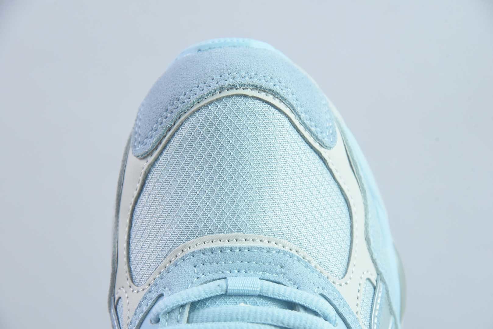 ASICS GEL-NYC 亚瑟士 透气网眼鞋面 配合部分合成革材质 采用全新AHAR 纯原版本 货号：1203A739-401 实拍细节图