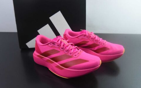 阿迪达斯 Adidas Adizero Evo SL ATR 阿迪 马拉松竞速跑步鞋/粉色 货号 纯原版本 货号：KI6902 主图