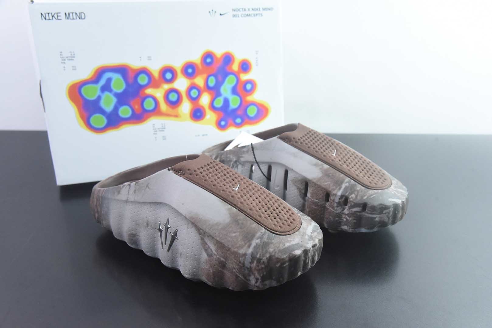 S2纯原版本NOCTA x 耐克 NIKE MIND 001 Drake热卖 克罗心 黑色 纯原版本 货号:HY5028-500 主图