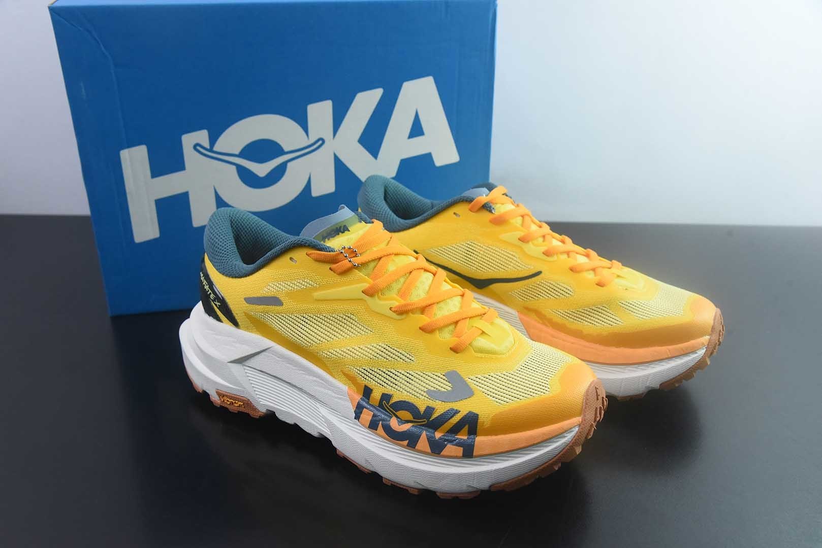 Hoka Mafate X 马法特厚底轻量山地跑步鞋 低帮专业越野跑步鞋 实拍首发 纯原版本 货号:1161990 主图