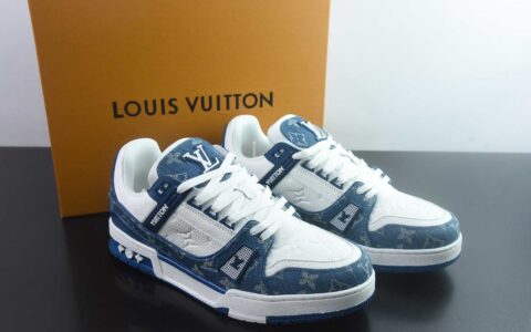 Louis Vuitton 路易威登 LV Trainer 蓝白牛仔 35-46 纯原版本