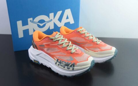 Hoka Mafate X 马法特厚底轻量山地跑步鞋 低帮专业越野跑步鞋 实拍首发 纯原版本 货号：1162010 主图