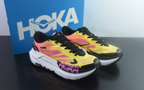 Hoka Mafate X 马法特厚底轻量山地跑步鞋 低帮专业越野跑步鞋 实拍首发 纯原版本 货号：1161990 主图