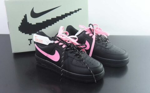 耐克 Nike Air Force 1 “Black Peach Berry”空军一号定制 纯原版本 货号：CW2288-512 主图