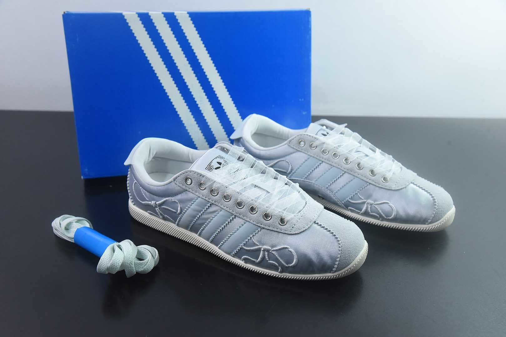 阿迪达斯 adidas originals ANFU MJ 休闲复古 平跟 玛丽珍鞋 女款 汉玉白 纯原版本 货号：HQ5199 主图