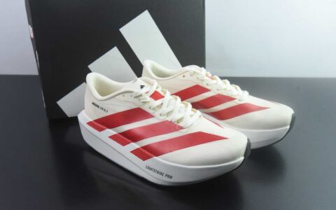 阿迪达斯 Adidas Adizero Evo 2 SL 货号：KI3672 50阿迪超轻透气缓震跑鞋 纯原版本 主图