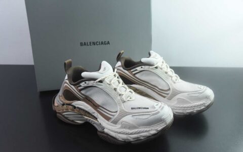 OK版Balenciaga 巴黎世家 二十四代 Triple S .2Gradient 厚底系带低帮老爹鞋 货号：865849-WTRS2-2290 纯原版本 主图