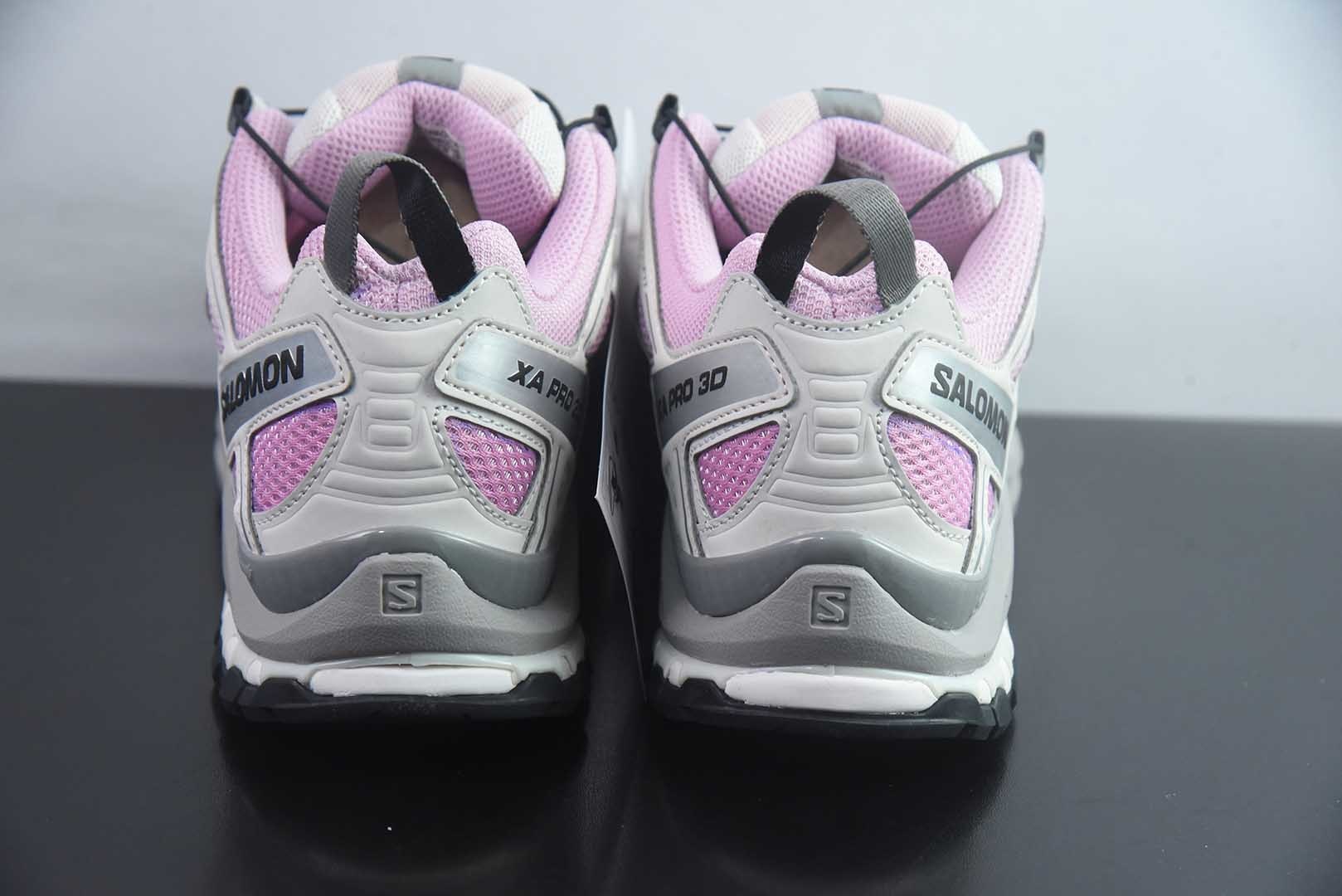 SALOMON萨洛蒙 XA PRO 3D 舒适 低帮 越野训练 跑步鞋 货号:3D粉色479886 纯原版本 实拍细节图