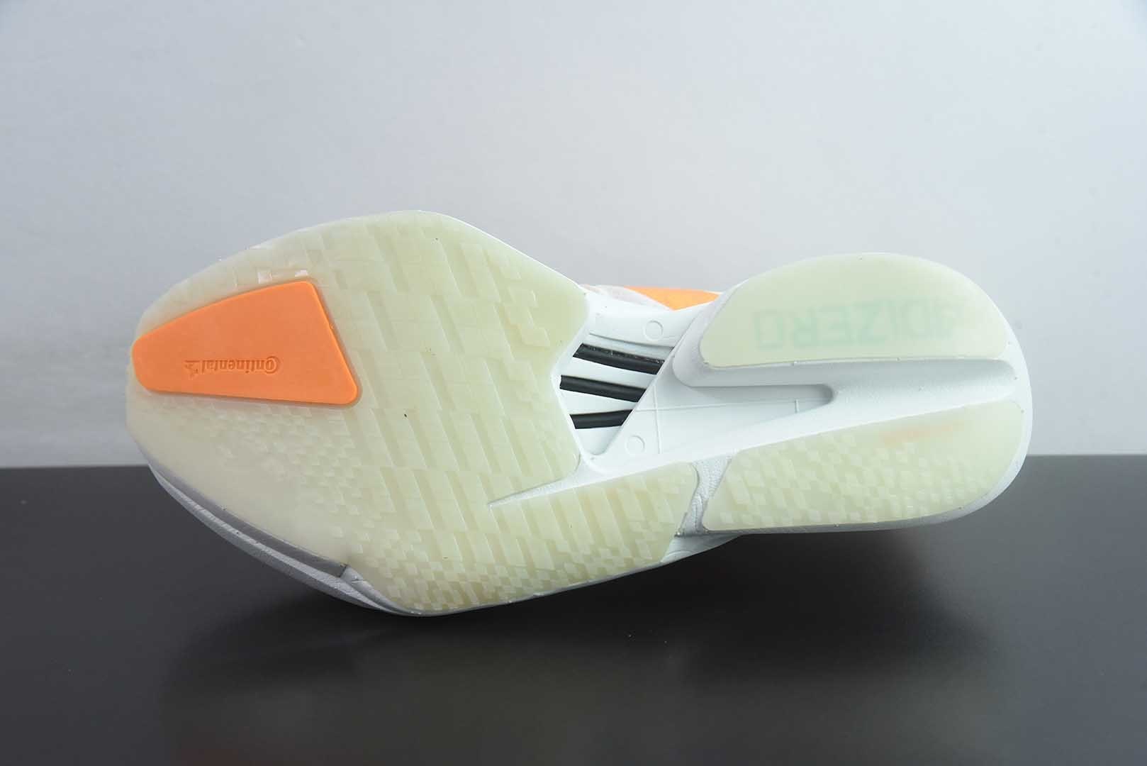 阿迪达斯 adidas Adizero Adios Pro 4 白橙 纯原版本 货号:JR1241 实拍细节图