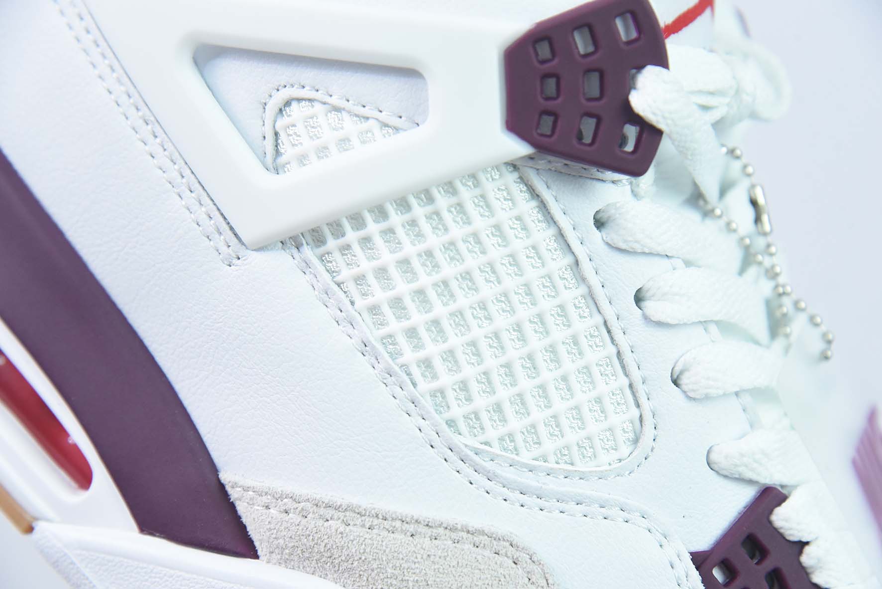 耐克 Nike SB x Air Jordan 4 AJ4 Pine Green SB 联 纯原版本 货号:DR5415-500 实拍细节图