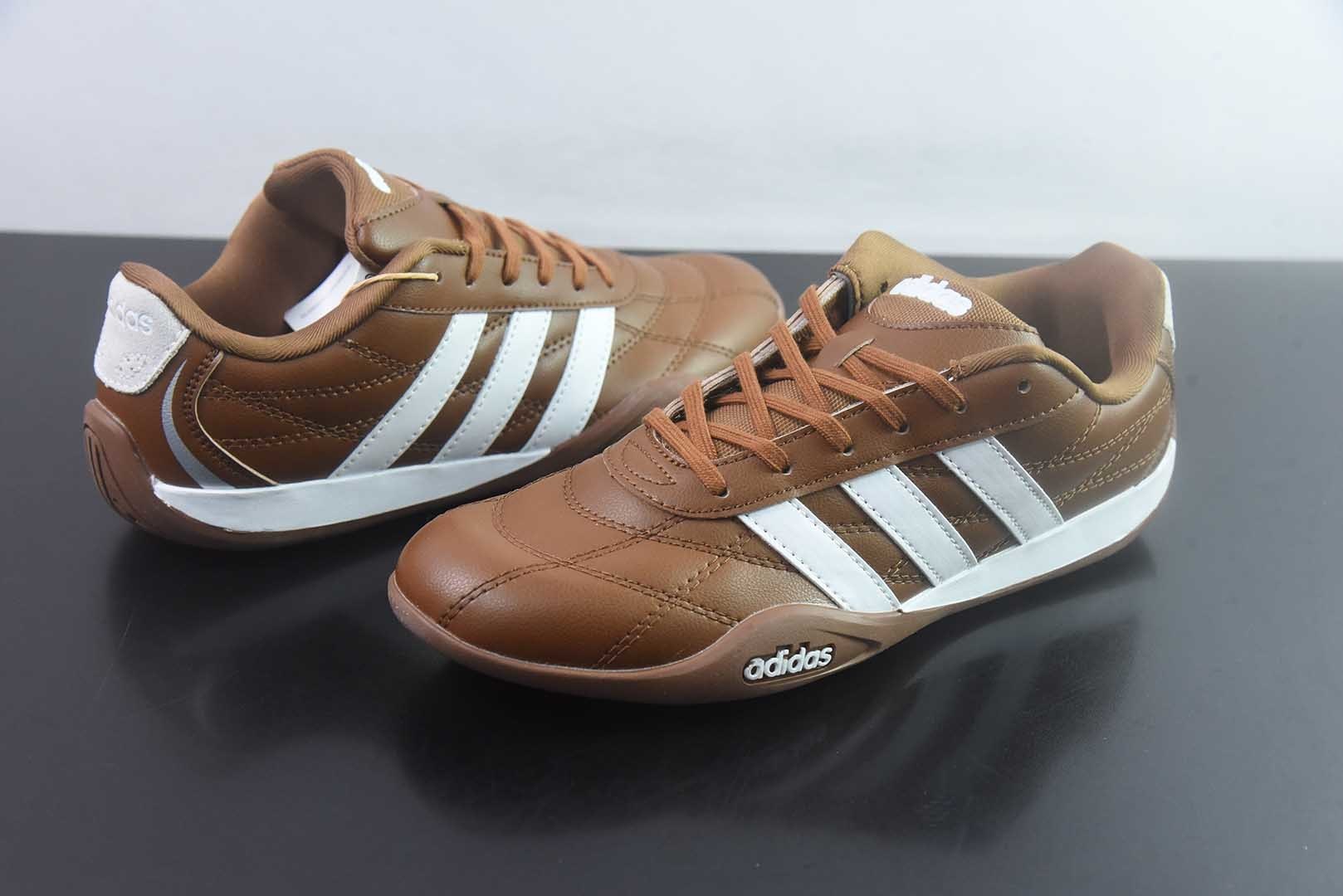 阿迪达斯 Adidas GroundpulseTrainers 赛车跆拳道二代 阿迪经典复古慢跑鞋 纯原版本 货号：HQ9130 实拍细节图