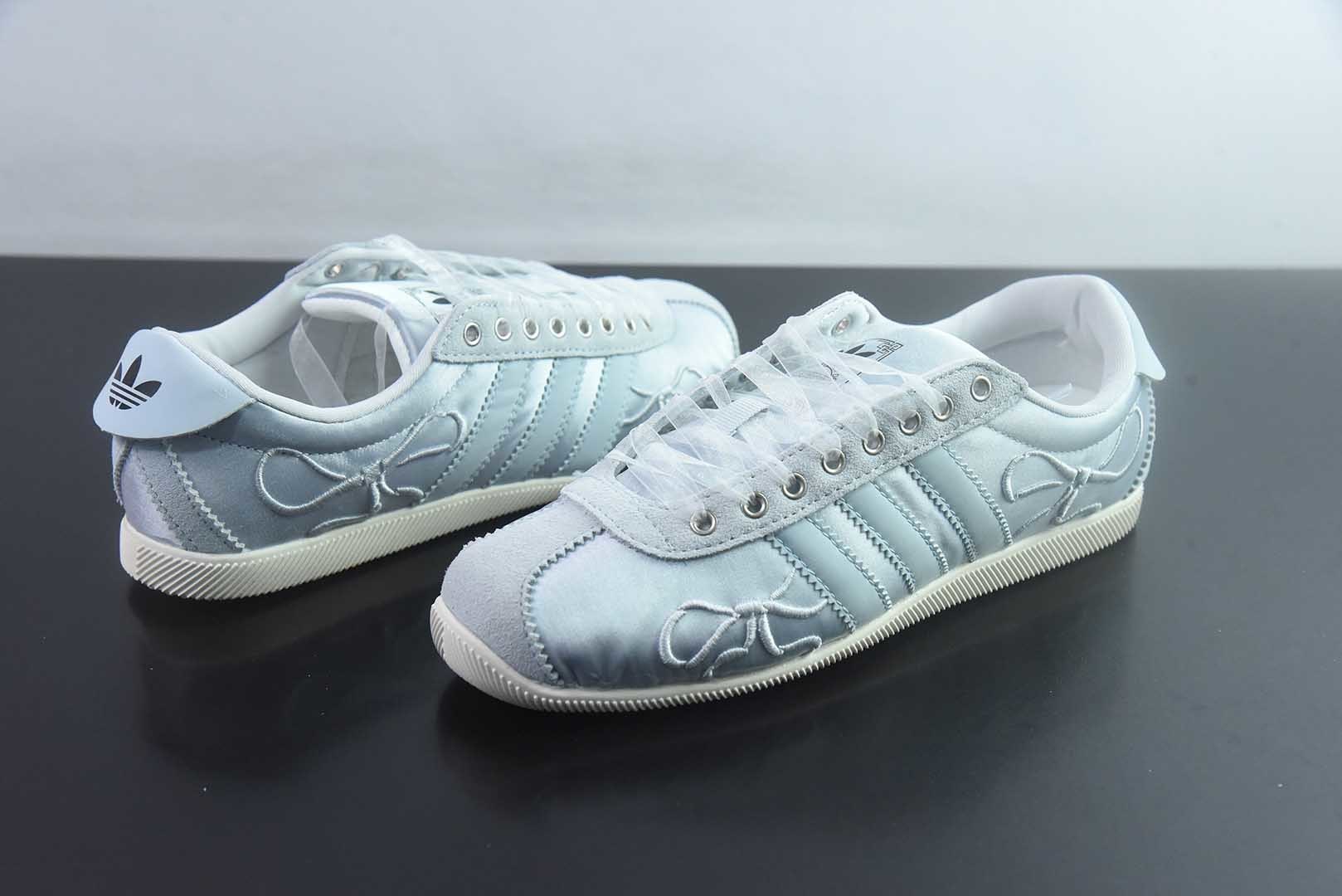 阿迪达斯 adidas originals ANFU MJ 休闲复古 平跟 玛丽珍鞋 女款 汉玉白 纯原版本 货号：HQ5199 实拍细节图