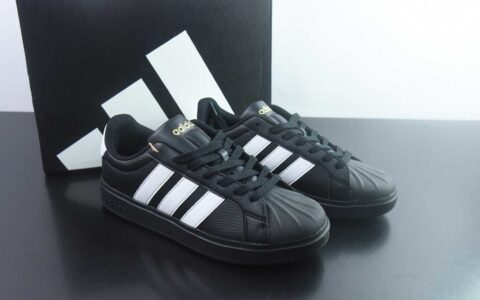 阿迪达斯 Adidas STREETTALK 贝壳头3.0 黑白低帮休闲板鞋 纯原版本 货号：JS5053 实拍细节图