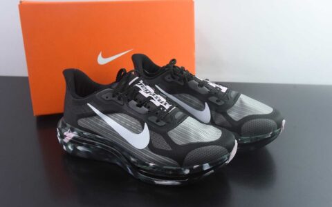 耐克 Nike Air Zoom Pegasus Premium 超级飞马42代 低帮 轻量缓震透气 黑色跑鞋 纯原版本 货号：IQ6655-001 主图