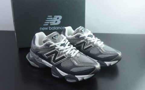 新百伦 New Balance NB9060 U906051K 全套原楦原纸板原厂数据开发 进口三明治网面 原装进口翻毛皮料正确绒感卡色 正确中底拉帮中底网布细节 原厂标裁 带 光防伪 定制后跟透明水晶模块 冲裁组合 大底贴合程度胶水上色把控完美 整洁度挑战全网艺术家 多道序QC把关品质完善 匠心打造 耗时两个月开发完成 工艺极其复杂难度可想而知 新开独立私模大底 全网唯一正确六层组合大底 高端零售专供产物 灰 纯原版本 货号：TBT57282833 主图