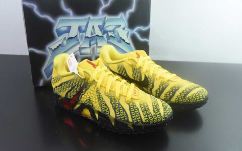 耐克 Nike 灭世/Max Ja 3 Scratch EP 莫兰特三代柔软舒适 透气支撑轻便 黄低帮篮球鞋 ！ 纯原版本 货号：HF2794-702！ 主图
