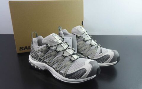 萨洛蒙 SALOMON XA PRO 3D 探索者系列户外越野 灰跑鞋 银 云 纯原版本 货号：TLK11650947 主图