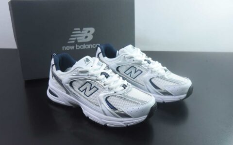 新百伦 New Balance NB 530 单层 春季 经典复古 人造革 网布织物 低帮 休闲城市通勤 紫色跑步鞋 纯原版本 货号：MR530SG 主图