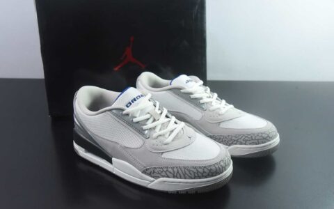 乔丹 Air Jordan N版 小aj3 Ultra Low 黑白低帮篮球鞋 系列 纯原版本 货号：II3794-107 主图