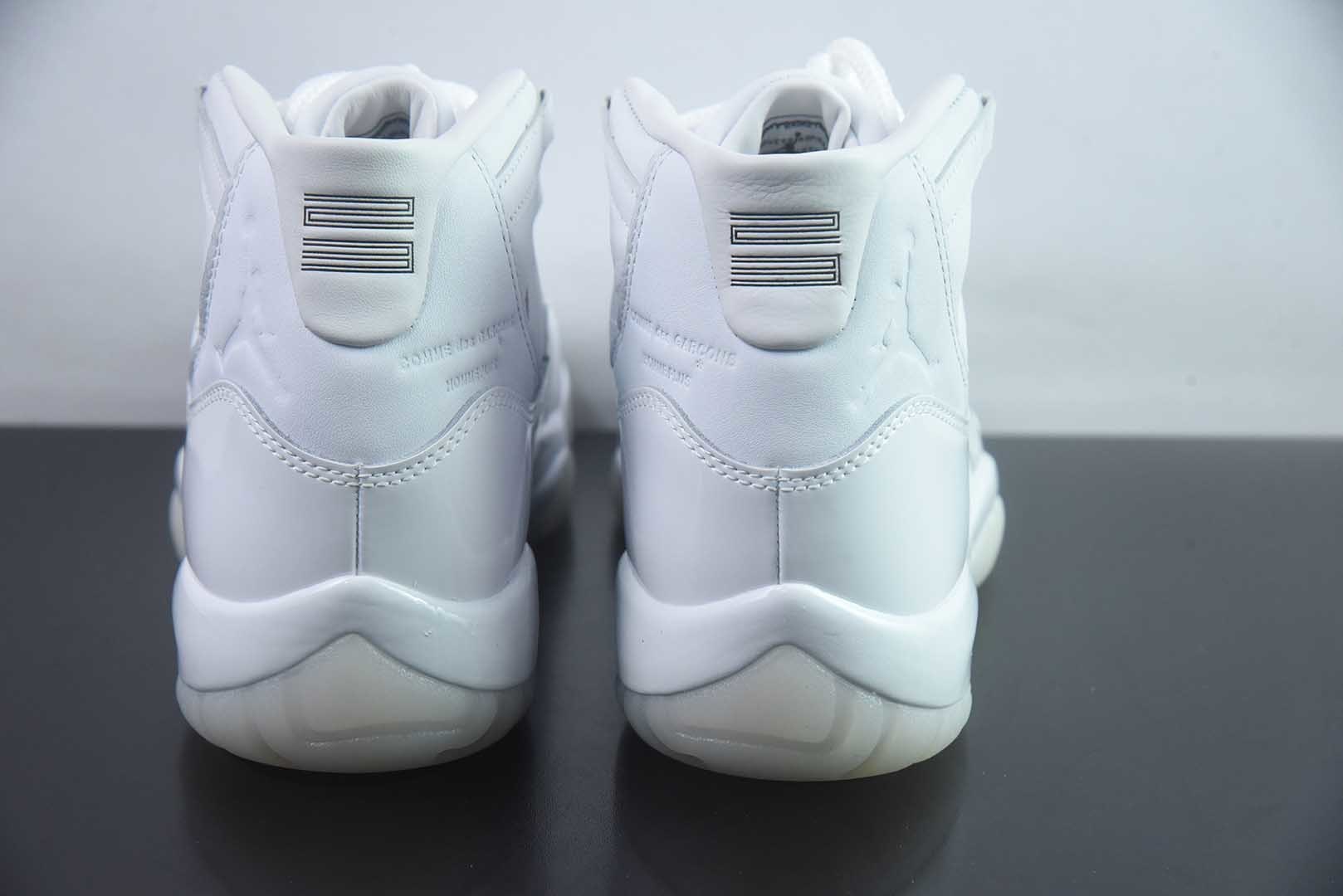 乔丹 Air Jordan Comme des Garçons x 11 CDG SO AJ11乔11 CDG联名 男子 白色文化篮球鞋 IV7639-100 纯原版本 货号：IV7639-100 实拍细节图