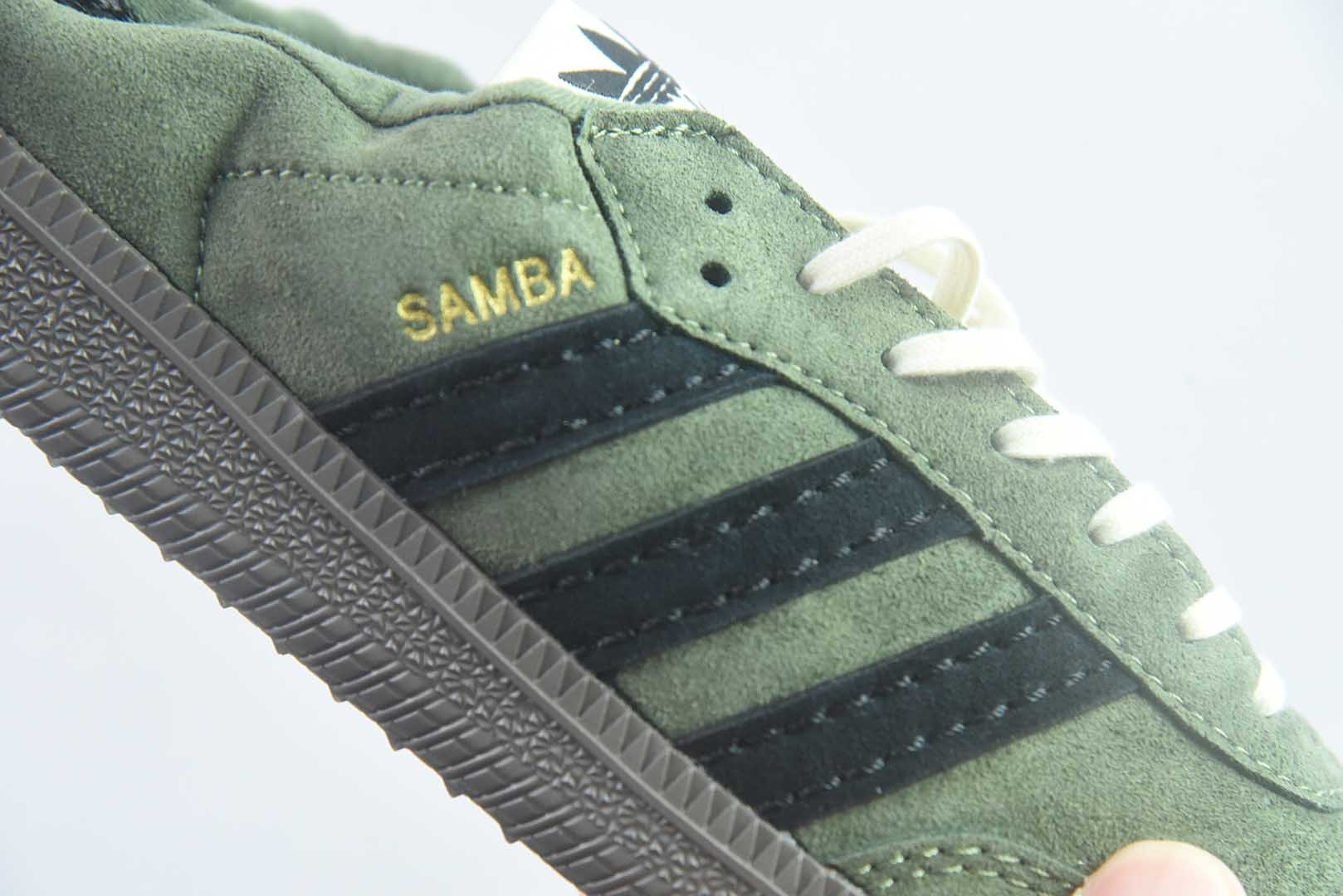 Song For The Mute x Adidas Originals Samba SFTM联名 纯原版本 货号：HP8257 实拍细节图