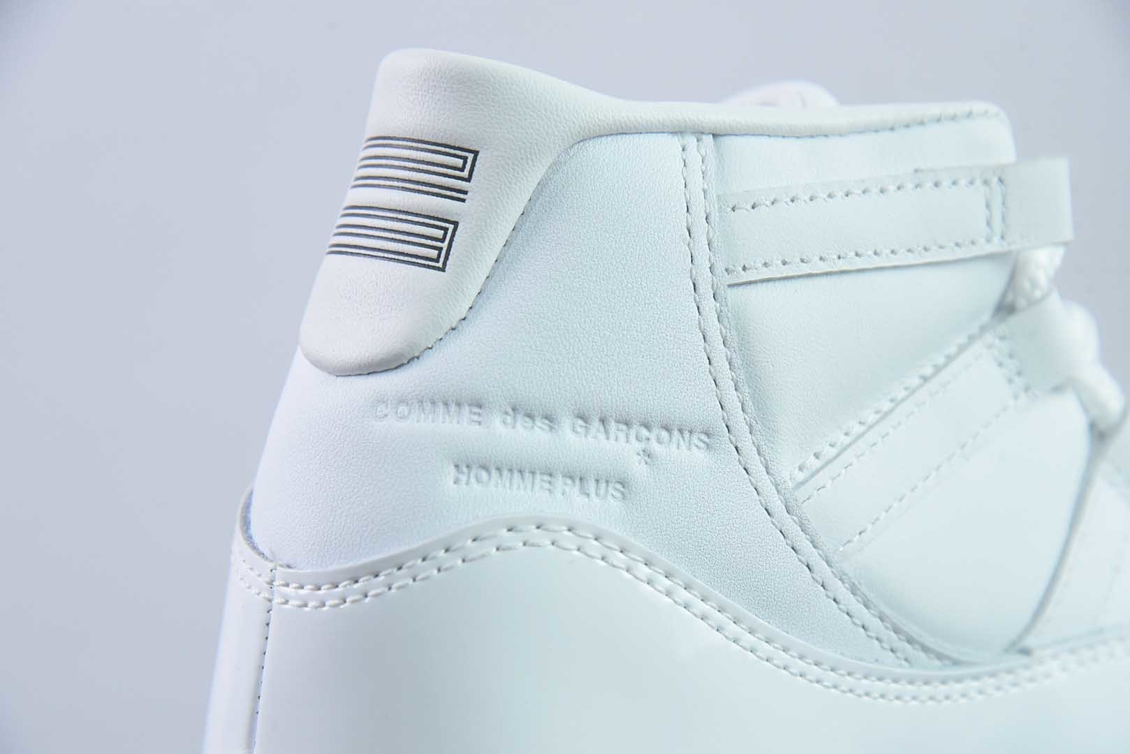 乔丹 Air Jordan Comme des Garçons x 11 CDG SO AJ11乔11 CDG联名 男子 白色文化篮球鞋 IV7639-100 纯原版本 货号：IV7639-100 实拍细节图
